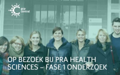 Visiting PRA Health Sciences – phase 1 research