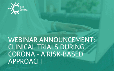 GCP Central Announces Live Webinar: Clinical Trials During COVID19 – A Risk-Based Approach